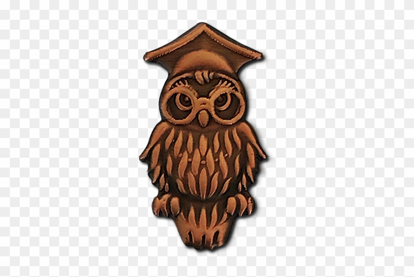 Wise Owl Png - Owl Badge #1348396
