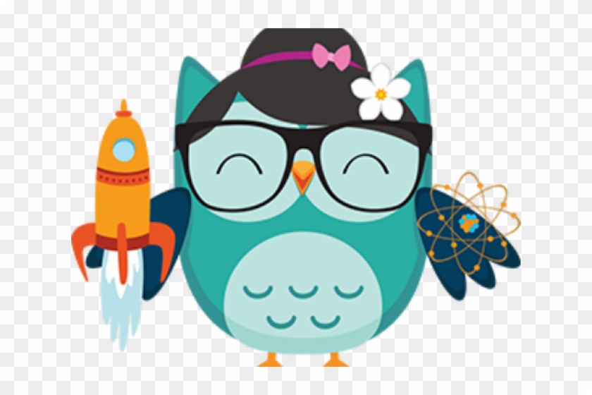 Wise Owl Clipart - Cartoon Owls #1348422