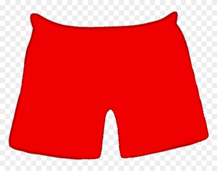 Clothing Clipart Shorts - Clip Art Red Shorts #1348438