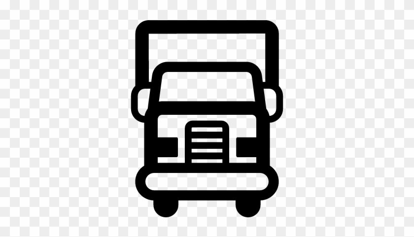 Truck Trailer Vector - Icono Trailer #1348468