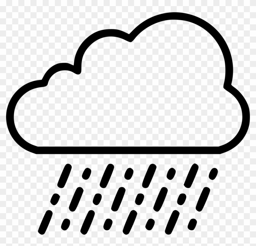 Rain Cloud Drawing At - Icon #1348635