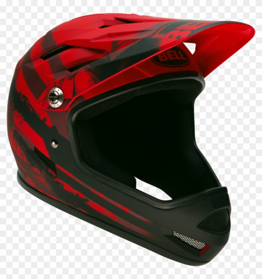 Helmet Clipart Motorbike Helmet - Bell Sanction Helmet Small 52-54cm Red/black #1348637