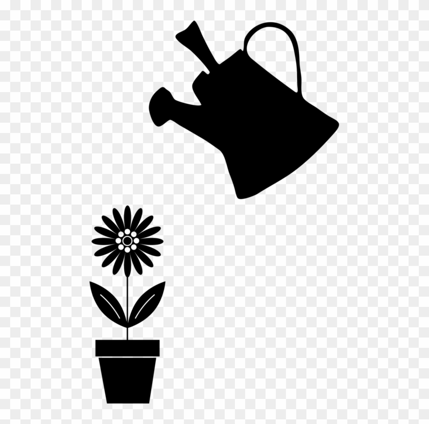 All Photo Png Clipart - Black Flower Pot Clipart Png #1348750