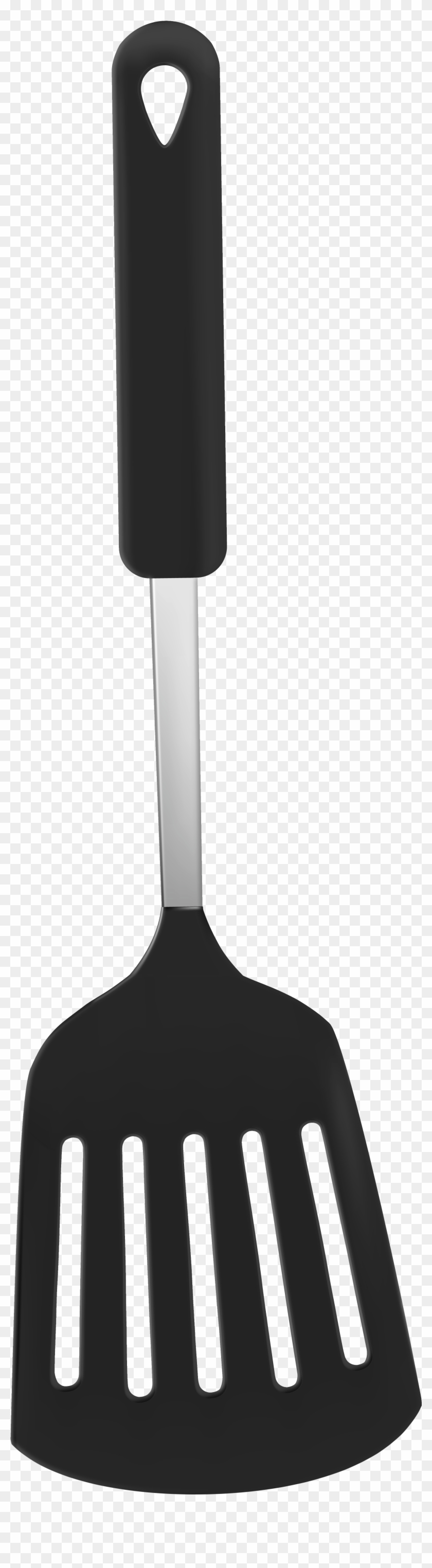 Black Spatula Png Clip Art - Spatula Clipart #1348766