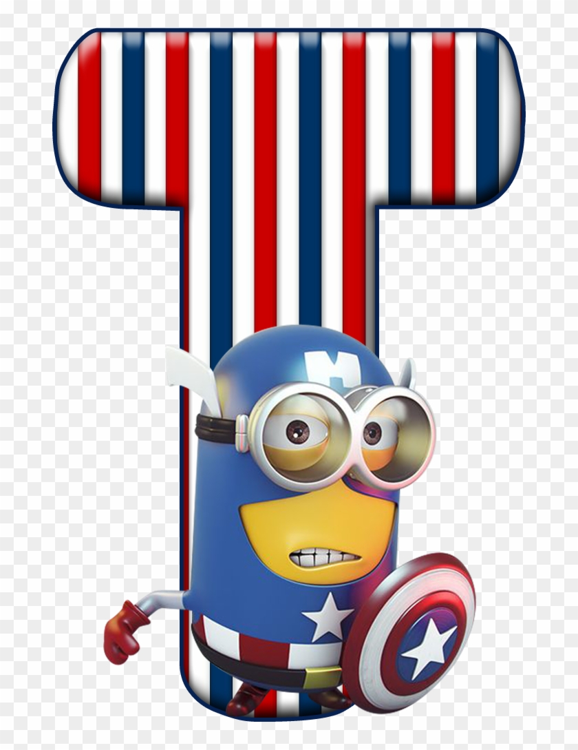 Abc Minion Opinion - Captain America Minion #1348874