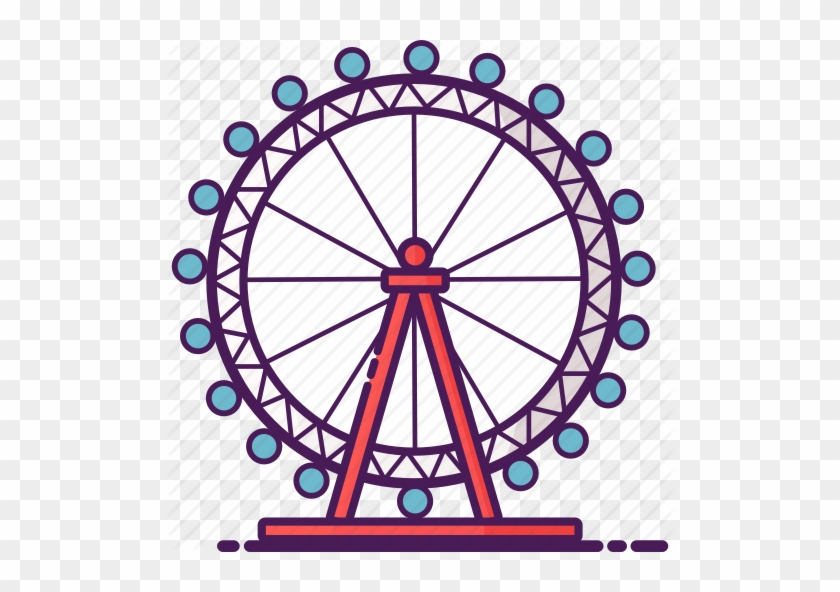 Ferris Wheel Clipart Bicycle Wheel Clip Art - St Aloysius Institute Of Technology Logo #1348915