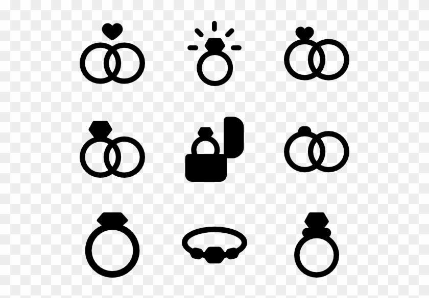 Engagement Clipart Wedding Wishes - Ring Vector #1349003