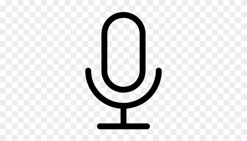 Big Old Microphone Vector - Audio Record Icon #1349022