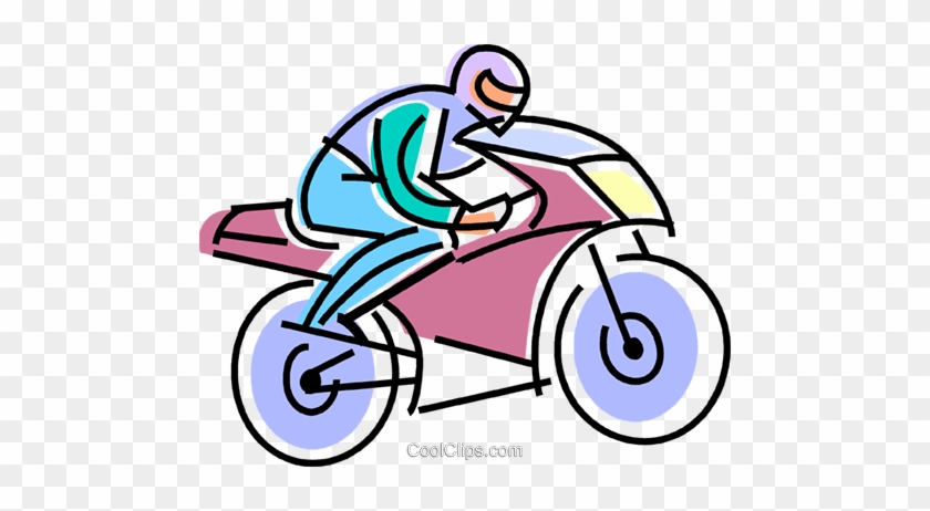 Motorcycle Racer Royalty Free Vector Clip Art Illustration - Motorcycle Racer Royalty Free Vector Clip Art Illustration #1349054