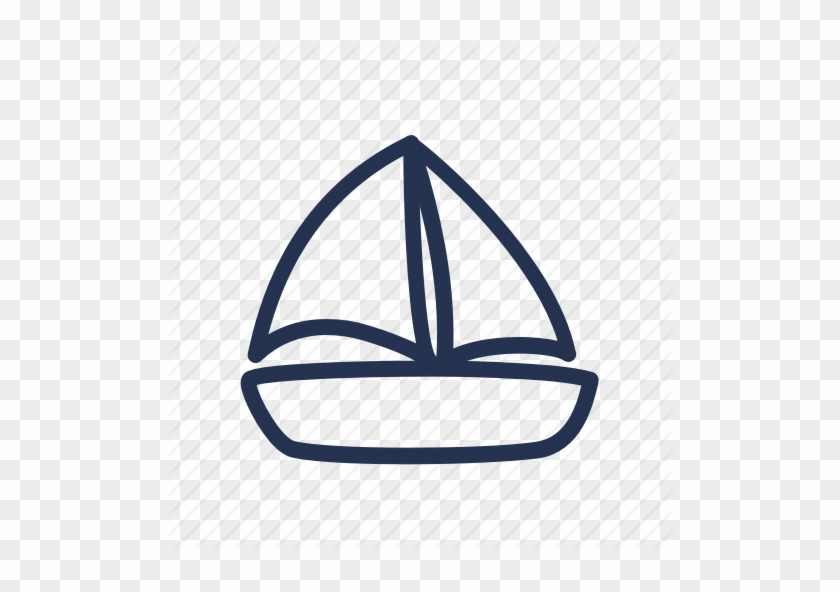 Sailboat - Cartoon Boat #1349072