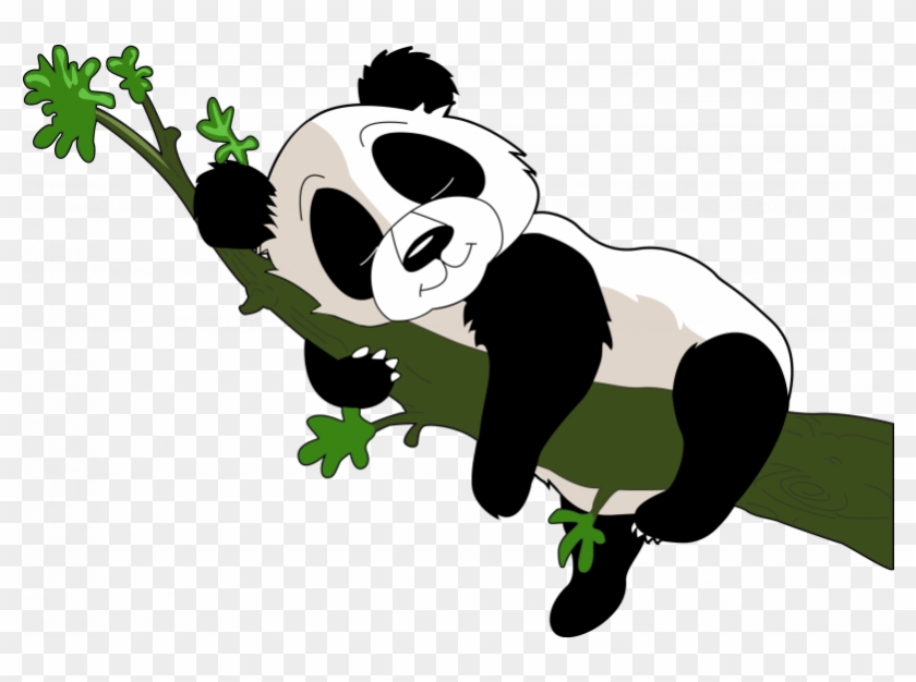 Cartoon Panda Sleep #1349083