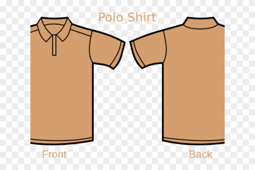 Polo Shirt Clipart Kaos - Polo T Shirt Template #1349101