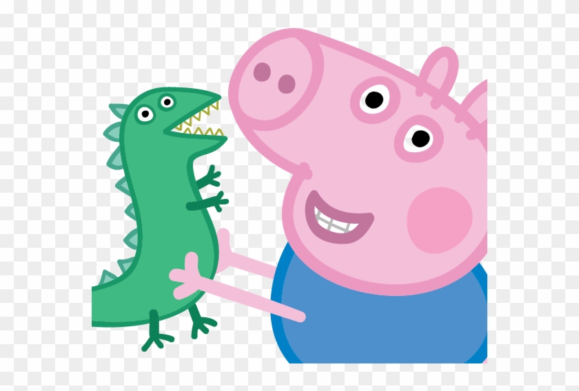 Peppa George Clipart Daddy Pig George Pig Mummy Pig - Yorch Y Su Dinosaurio #1349178