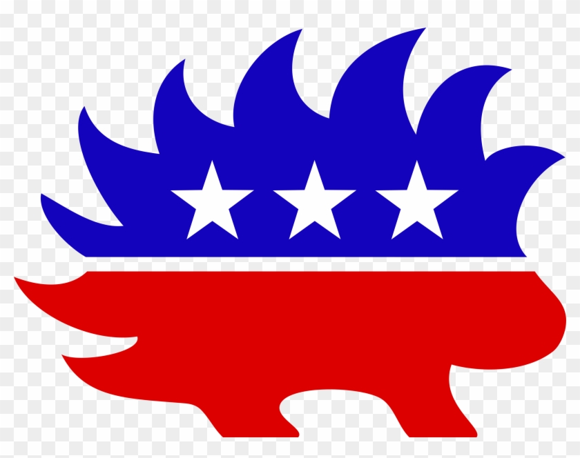Libertarian Porcupine Version - Libertarian Symbol #1349286