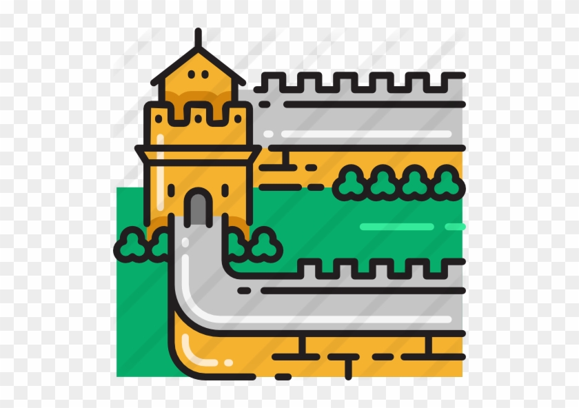 Great Wall Of China Free Icon - Great Wall Of China #1349298