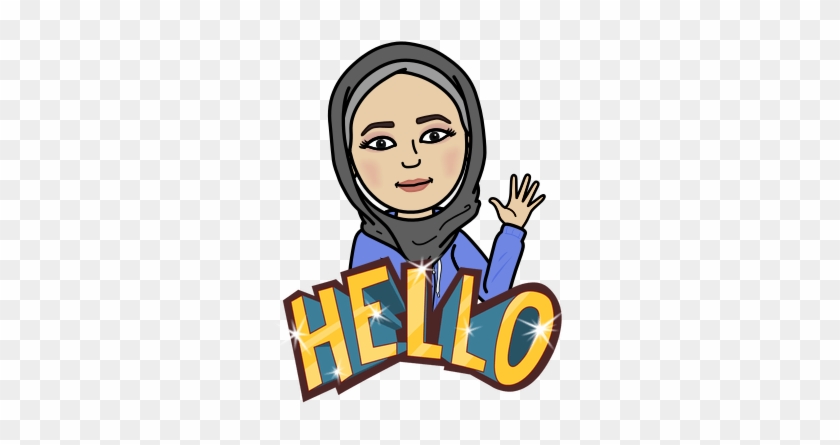 Bitmoji Hello #1349340