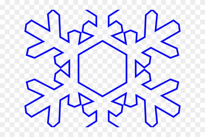 simple snowflake clipart no background