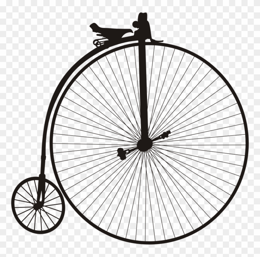 Victorian Era Penny-farthing History Of The Bicycle - Bike Wheel #1349408
