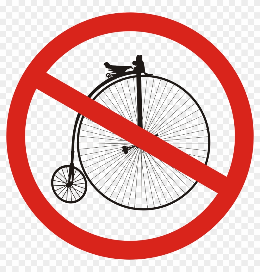 Penny-farthing Bicycle Cycling - No Plastic Bags Png #1349409