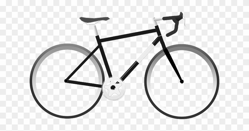 Pushbike Clipart Gas - Bike Cartoon Transparent Background #1349417