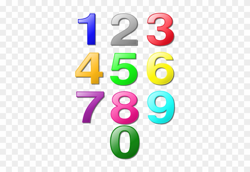 Kids Number Games Clipart Number Numerical Digit Clip - Numbers 1 To 10 Png #1349457
