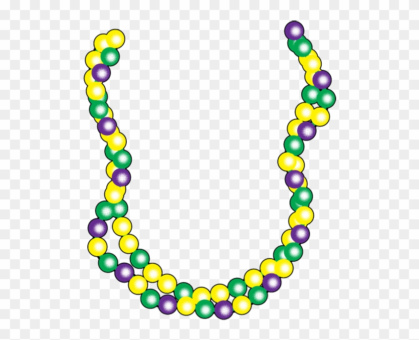 Beads Vector Prayer - Mardi Gras Beads Clipart #1349507