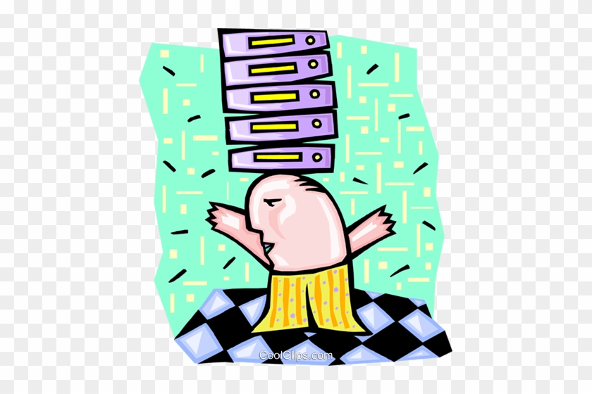 Technology Overload Royalty Free Vector Clip Art Illustration - Technology Overload Royalty Free Vector Clip Art Illustration #1349559