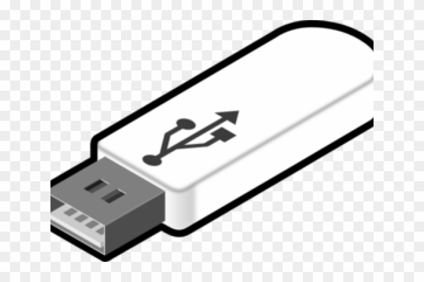 Usb Clipart - Usb Flash Drive Clipart #1349564