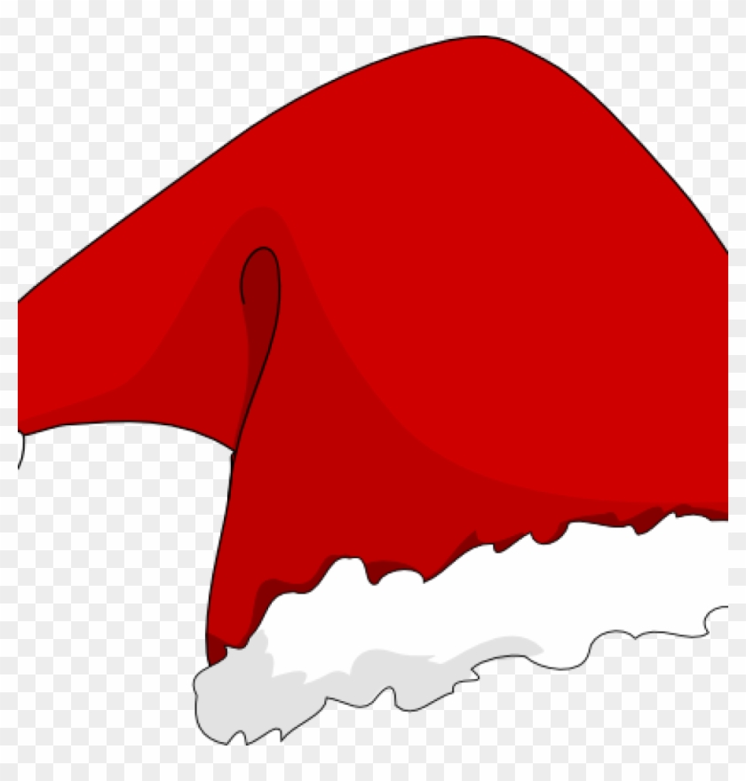 Large Santa Hat Santa Hat Clip Art At Clker Vector - Santa Hat Rectangle Magnet #1349656