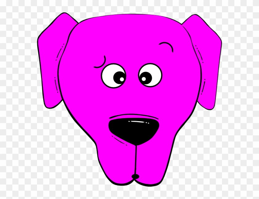 Cartoon Dog Face #1349658