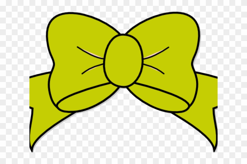 Tie Clipart Green Hair Bow - Transparent Background Bow Clipart #1349710