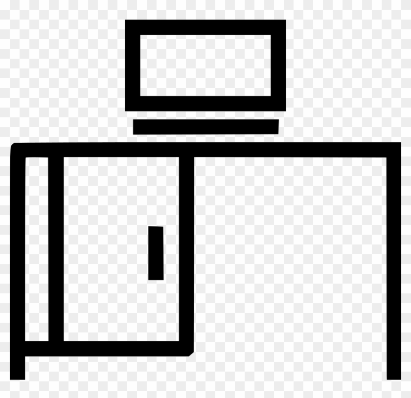 Transparent Download Computer Svg Office - Desk #1349713