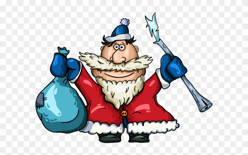 Cartoon Santa Claus Animated - Santa Claus #1349714