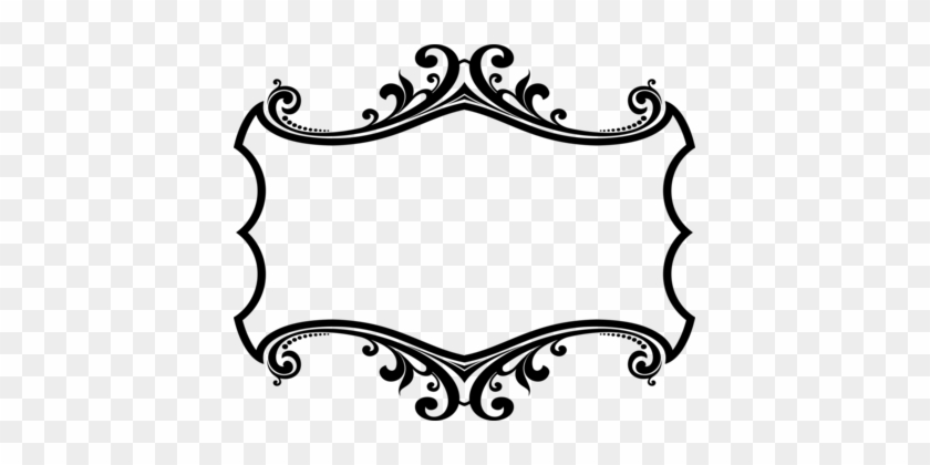 Borders And Frames Picture Frames Decorative Arts Computer - Line Border Clipart Png #1349862
