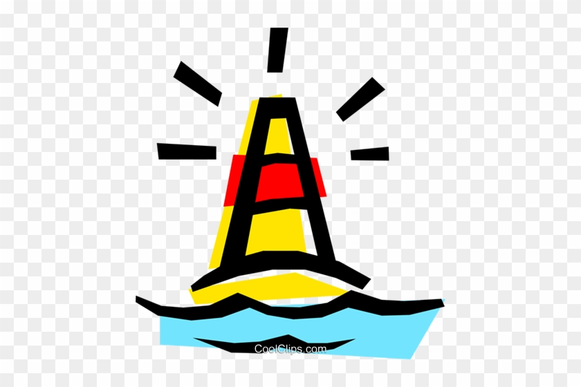 Channel Buoy Royalty Free Vector Clip Art Illustration - Illustration #1349884