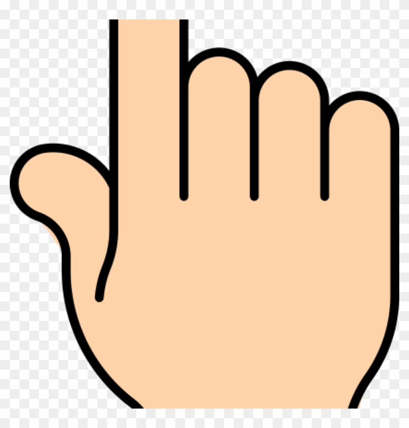 Pointed Finger Clip Art Pointing Finger Clip Art Clipart - Hand Pointer Vector #1349929