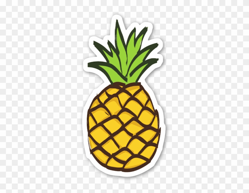 Stickerapp - Ananas Sticker #1349998