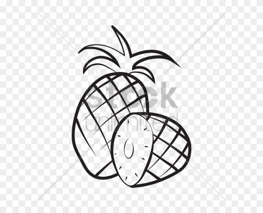 Pineapple Clipart Drawing Clip Art - Clip Art #1349999