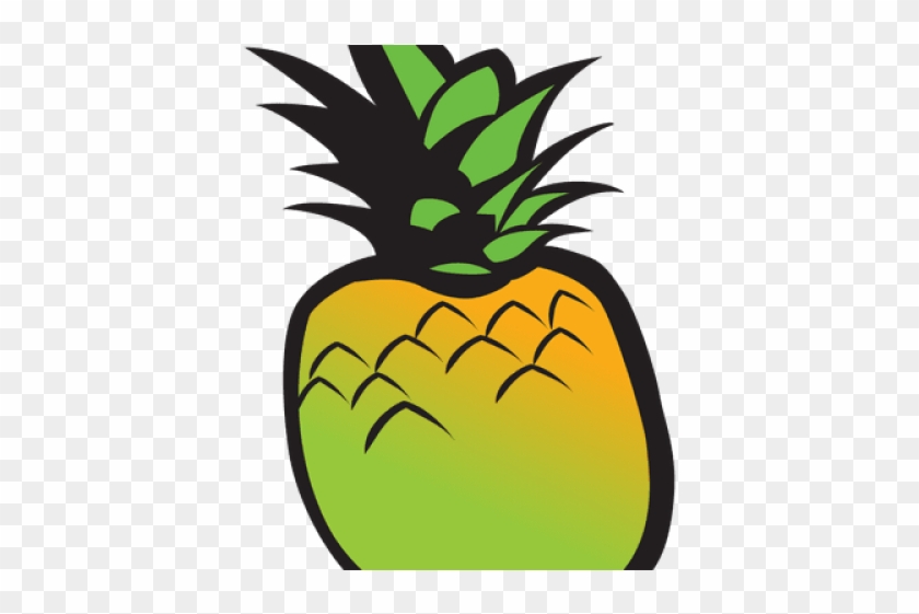 Pineapple Clipart Transparent - Vector #1350012