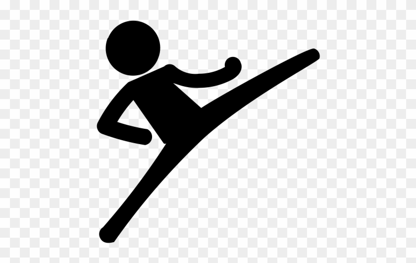 Judo, Karate, Karate Kick Icon - Karate #1350043