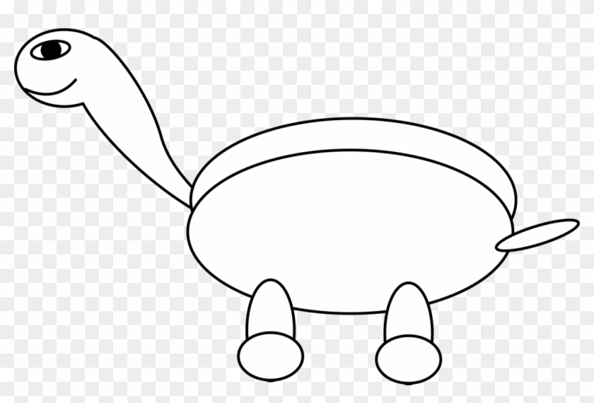 All Photo Png Clipart - Turtle Outline #1350053