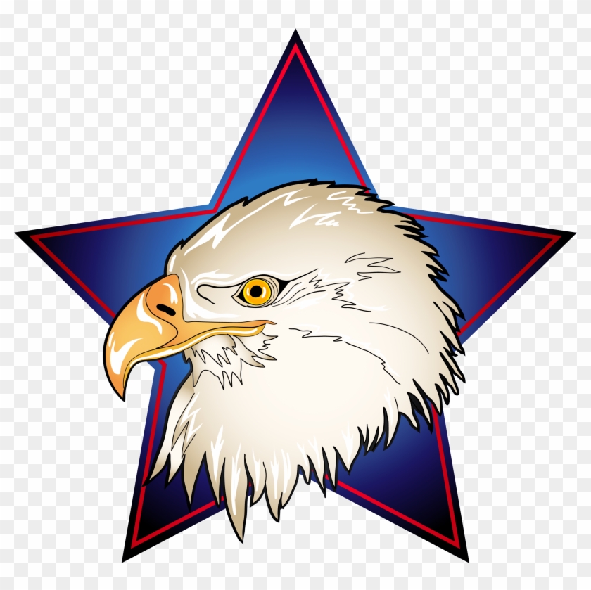 4th Of July Eagle Clipart #1350071