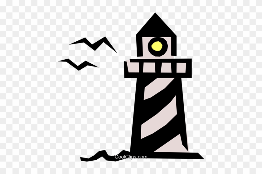 Lighthouse Royalty Free Vector Clip Art Illustration - Lighthouse Clip Art #1350084
