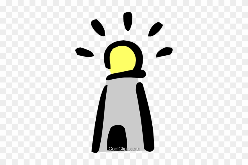 Lighthouse Royalty Free Vector Clip Art Illustration - Lighthouse Royalty Free Vector Clip Art Illustration #1350088