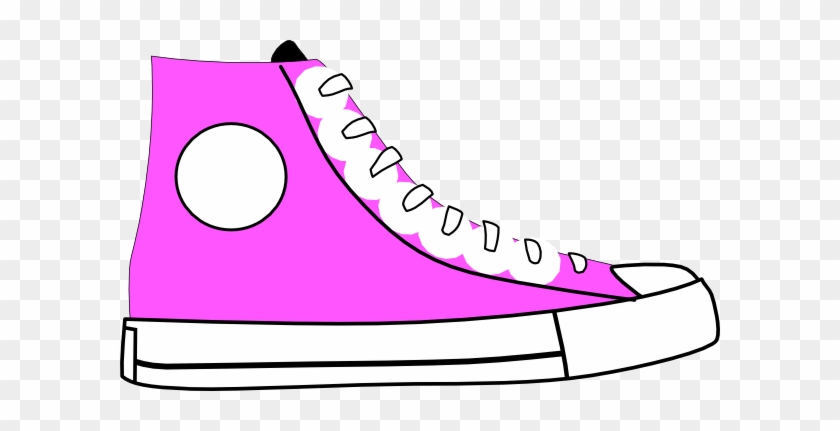 Red Converse Sneakers Clip Art #1350147