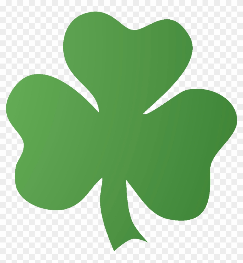 Green Irish Shamrock On White Background - J. Pauley Toyota #1350156