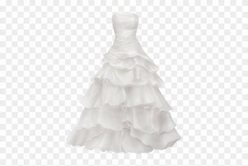 Free Wedding Dress Clipart Png - Wedding Dress Png #1350186