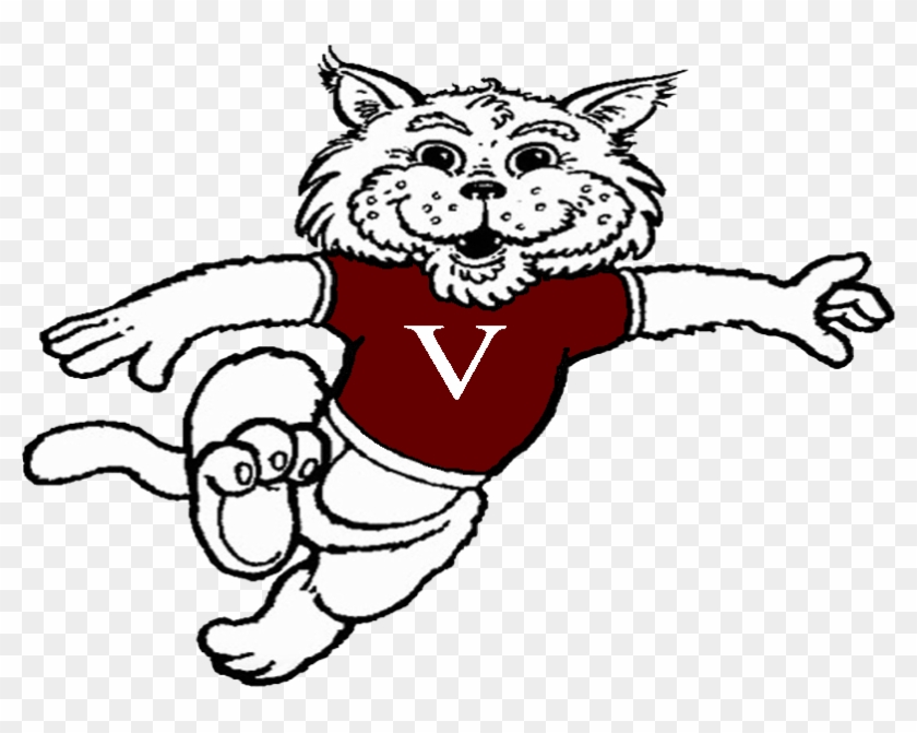 School Footer Logo - Wildcat Mascot Elementary #1350224