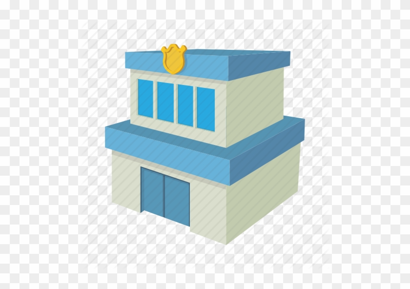 Police Building Cartoon Clipart Building Royalty-free - Police Department Cartoon #1350271