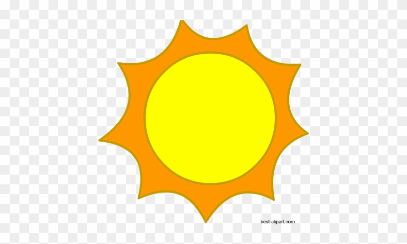 Free Clipart Image Of Sun - Circle #1350288